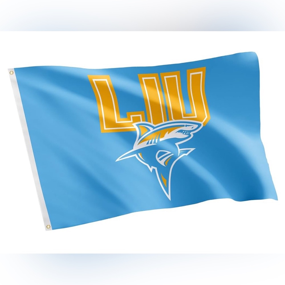 Long Island University LIU Sharks Flag